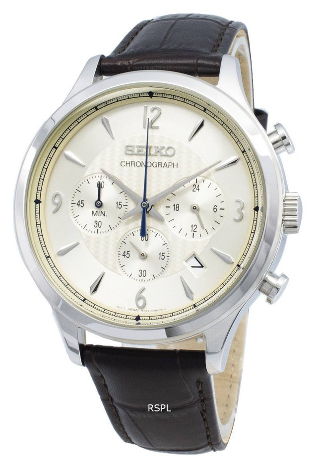 Seiko Chronograph SSB341P SSB341P1 SSB341 Analog kvarts herreur