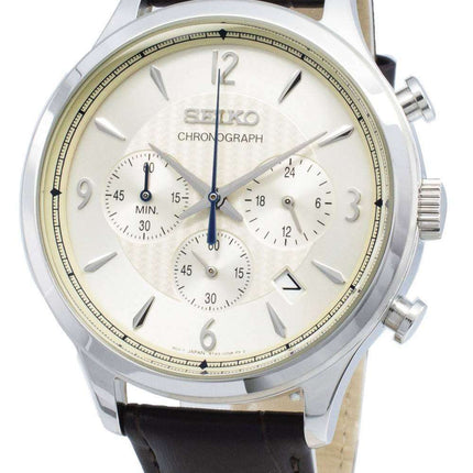 Renoveret Seiko Chronograph SSB341P SSB341P1 SSB341 Analog Quartz Herreur