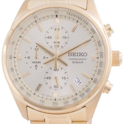 Renoveret Seiko Chronograph Quartz SSB382 SSB382P1 SSB382P 100M Herreur