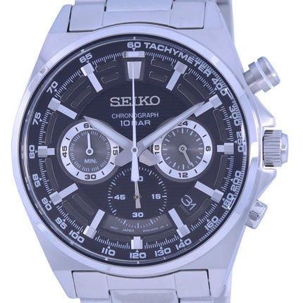 Seiko Neo Sports Chronograph Black Dial Quartz SSB397 SSB397P1 SSB397P 100M herreur