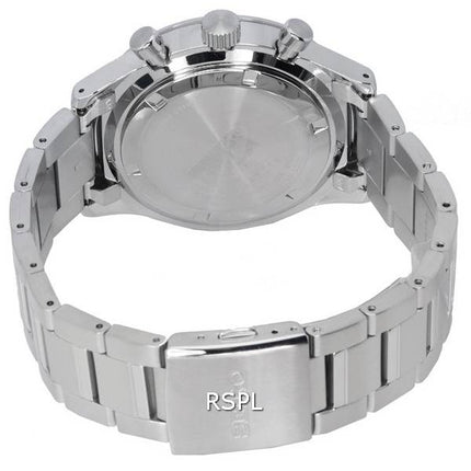 Renoveret Seiko Urban Sports Chronograph sort urskive kvarts SSB413 SSB413P1 SSB413P 100M herreur