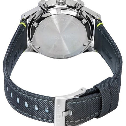Seiko Conceptual Chronograph Nylonrem Grå Urskive Quartz SSB423P1 100M herreur