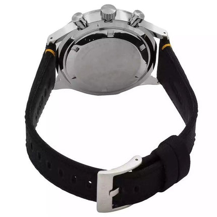 Seiko Discover More Sport Chronograph Nylonrem Black Dial Quartz SSB449P1 100M herreur