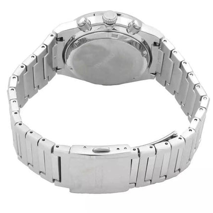 Seiko Discover More Classic Chronograph Rustfrit Steel White Dial Quartz SSB451P1 100M herreur
