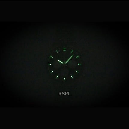 Seiko kronograf rustfrit stål grøn urskive kvarts SSB481P1 herreur