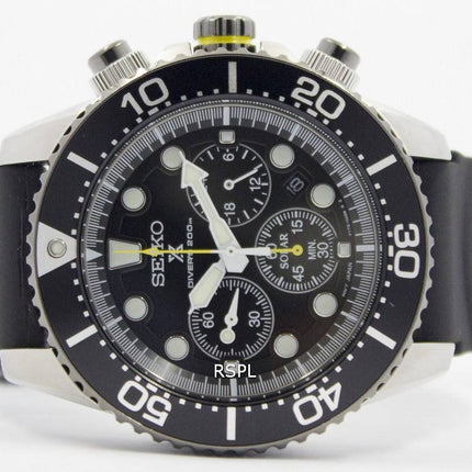 Seiko Solar Chronograph SSC021P1 SSC021P Herre ur