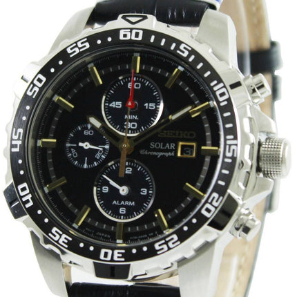 Seiko Solar Alarm Chronograph SSC303P1 SSC303P SSC303 Herreur