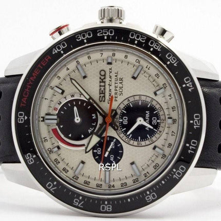Seiko Sportura Solar Chronograph evig SSC359P1 SSC359P Herreur