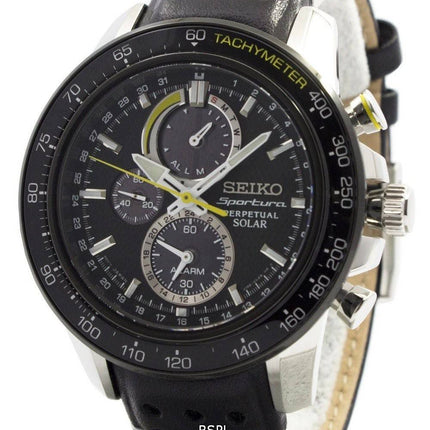 Seiko Sportura Solar Chronograph evig SSC361P1 SSC361P Herreur