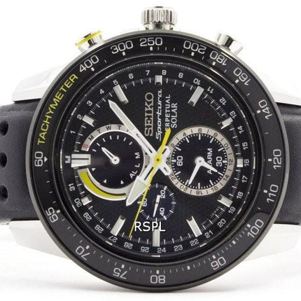 Seiko Sportura Solar Chronograph evig SSC361P1 SSC361P Herreur