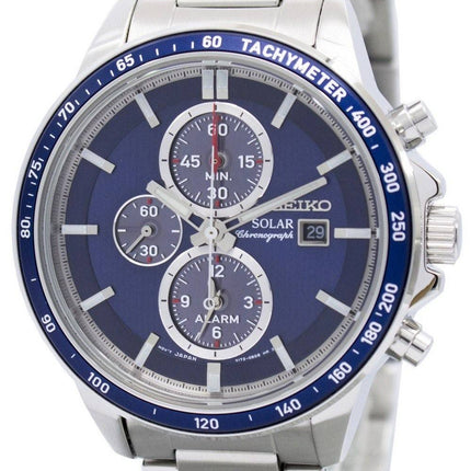 Seiko Solar Chronograph Alarm SSC431 SSC431P1 SSC431P Herreur