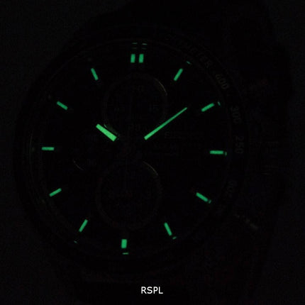Seiko Solar Chronograph Alarm SSC437P1 SSC437P Herreur