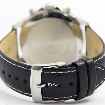 Seiko Solar Chronograph Alarm SSC437P1 SSC437P Herreur
