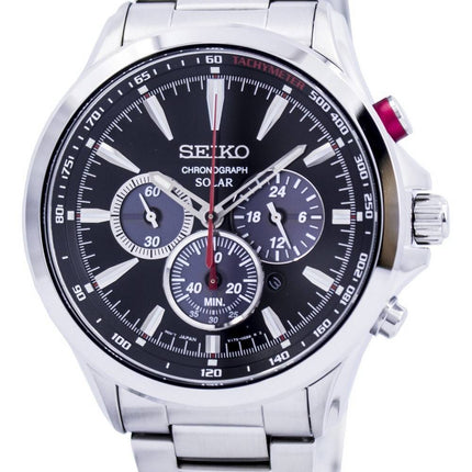 Seiko Solar Chronograph Tachymeter SSC493 SSC493P1 SSC493P Herreur