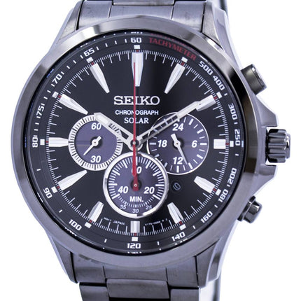Seiko Solar Chronograph Tachymeter SSC497 SSC497P1 SSC497P Herreur