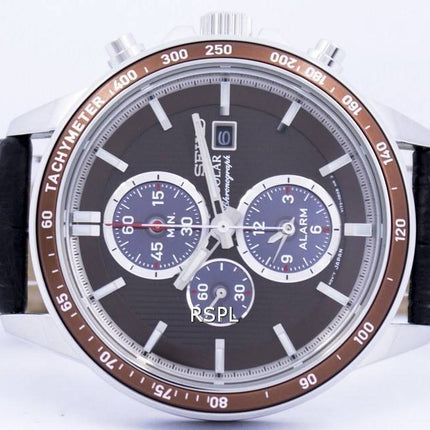 Seiko Solar Alarm Chronograph SSC503 SSC503P1 SSC503P Herreur
