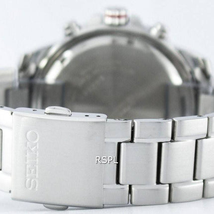 Seiko Solar Chronograph Alarm SSC553 SSC553P1 SSC553P Herreur