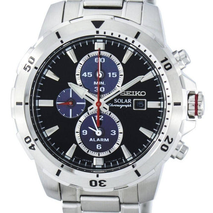 Seiko Solar Chronograph Alarm SSC557 SSC557P1 SSC557P Herreur