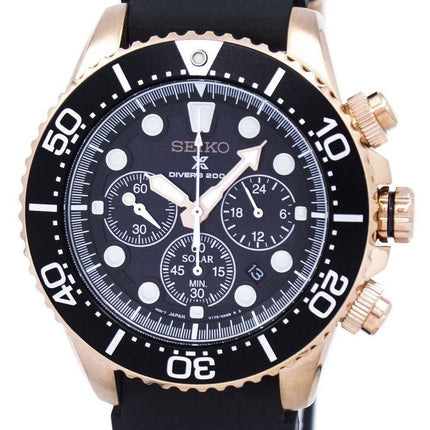 Seiko Prospex dykkerens Solar Chronograph SSC618 SSC618P1 SSC618P Herreur