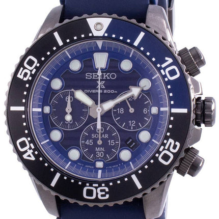 Seiko Prospex Save The Ocean Diver',s SSC701 SSC701P1 SSC701P Quartz Chronograph Special Edition 200M Herreur