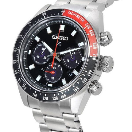 Seiko Prospex Speedtimer Go Large Solar Chronograph Black Dial SSC915 SSC915P1 SSC915P 100M herreur