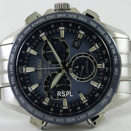 Seiko Astron GPS Solar Chronograph Titanium Atomic SSE005J1