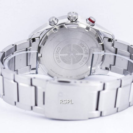 Seiko Sportura GPS Solar verden tid Japan gjort SSF003 SSF003J1 SSF003J Herreur