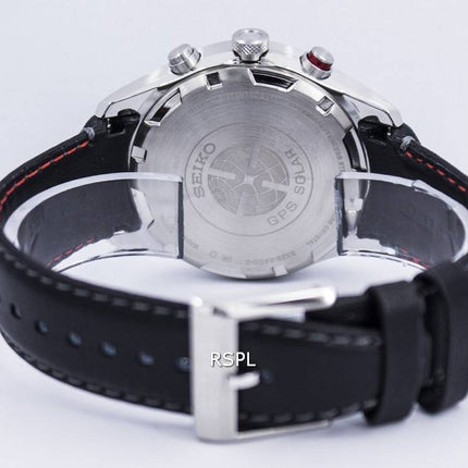 Seiko Sportura GPS Solar verden tid Japan gjort SSF007 SSF007J1 SSF007J Herreur