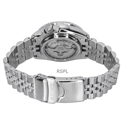 Seiko 5 Sports SKX GMT Rustfrit Stål Grøn Urskive Automatisk SSK035K1 100M herreur