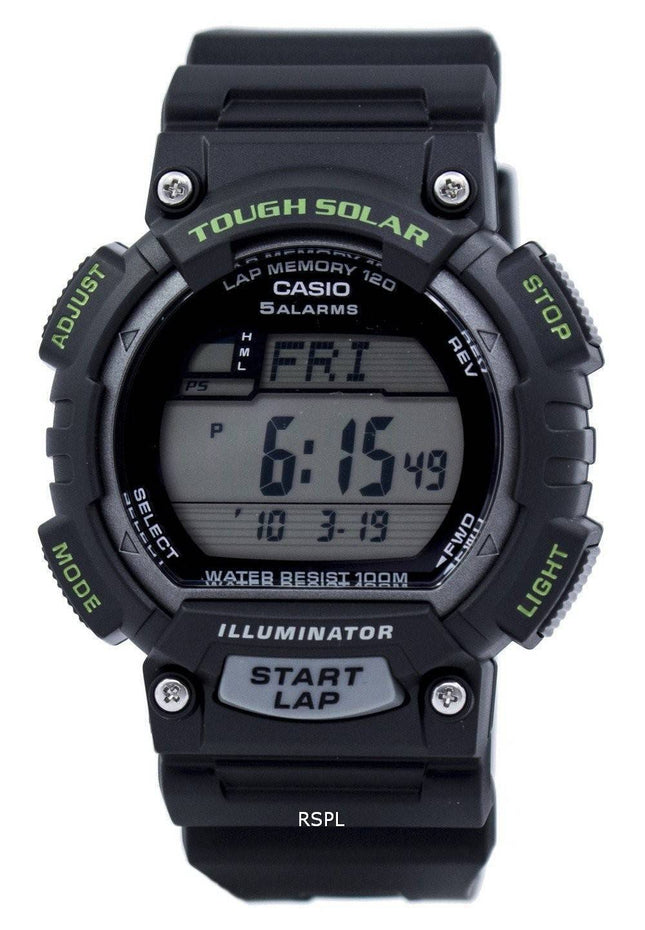 Casio Illuminator hård sol verden tid STL-S100H-1AV STLS100H-1AV Herreur
