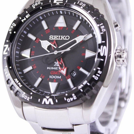 Seiko Prospex jord Kinetic GMT 100M SUN049P1 SUN049P Herreur