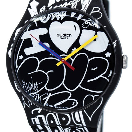 Swatch originaler kærlighed væg kvarts SUOB125 Unisex ur