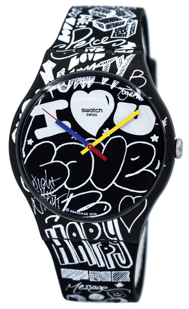 Swatch originaler kærlighed væg kvarts SUOB125 Unisex ur