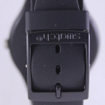 Swatch originaler sort Rebel schweizisk Quartz SUOB702 Unisex ur