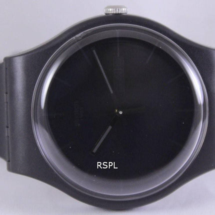Swatch originaler sort Rebel schweizisk Quartz SUOB702 Unisex ur