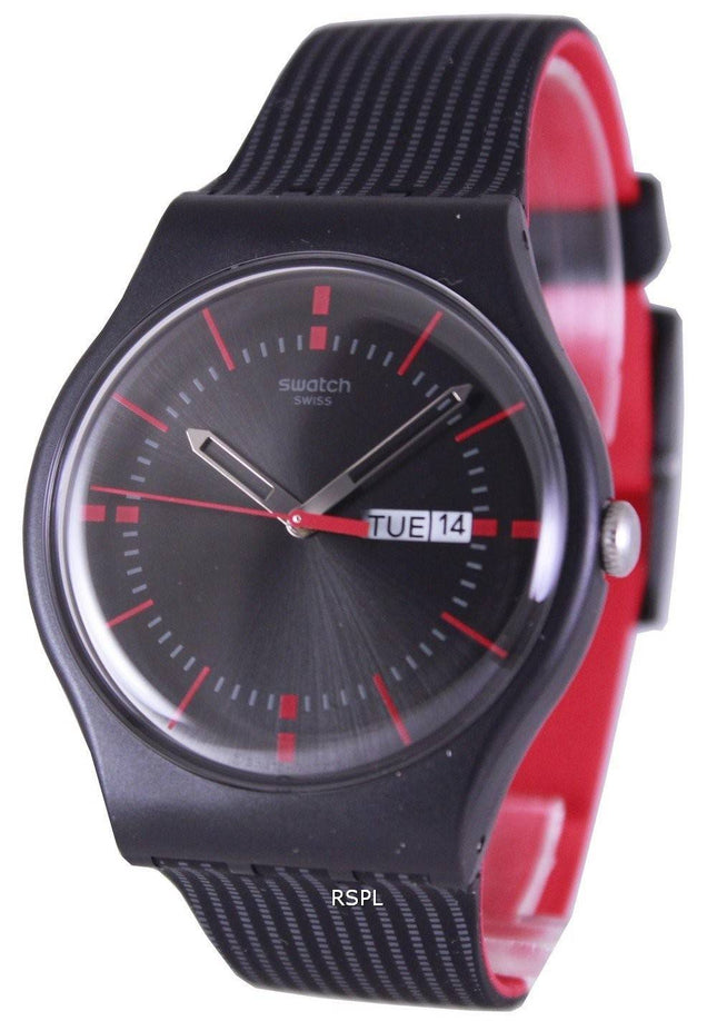 Swatch originaler GAET schweizisk Quartz SUOB714 Unisex ur