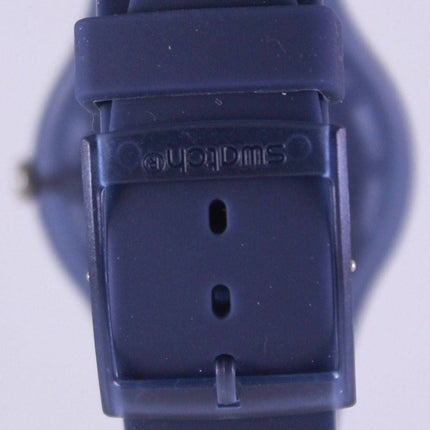 Swatch originaler blå Rebel schweizisk Quartz SUON700 Unisex ur