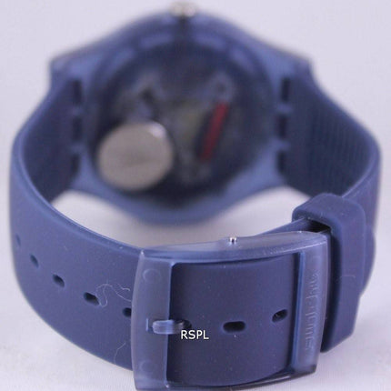 Swatch originaler blå Rebel schweizisk Quartz SUON700 Unisex ur