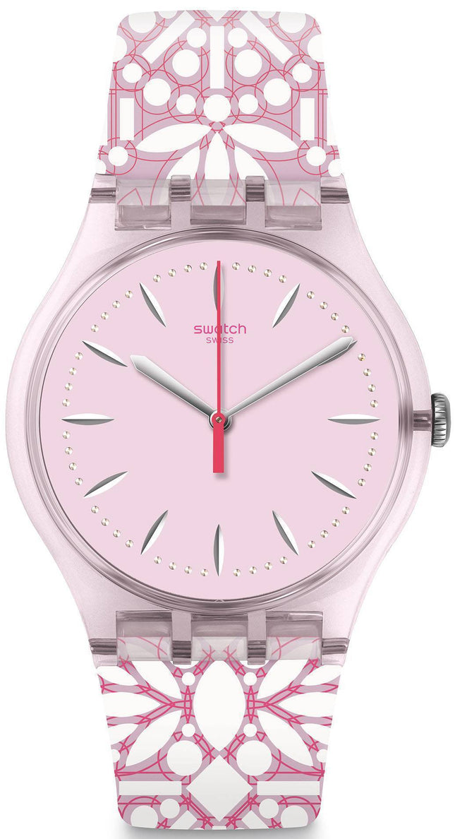 Swatch originaler Fleurie Analog Quartz SUOP109 kvinders Watch