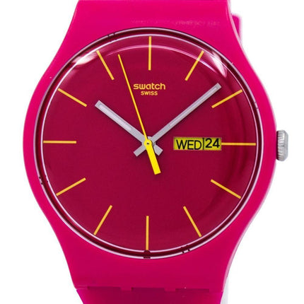 Swatch originaler braendt Rebel kvarts SUOR704 Unisex ur