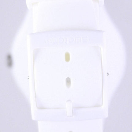Swatch originaler hvid lakeret schweizisk Quartz SUOW100 Unisex ur