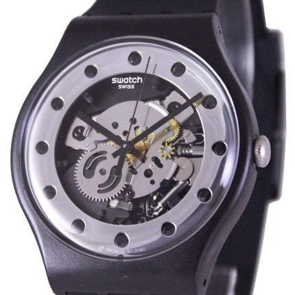 Swatch originaler sølv Glam schweizisk Quartz SUOZ147 Unisex ur