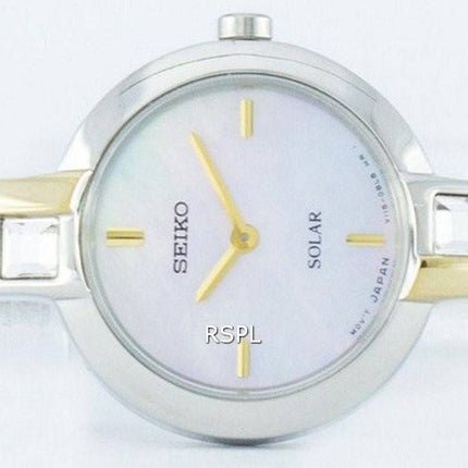 Seiko Solar Swarovski krystaller SUP192 SUP192P1 SUP192P kvinders Watch