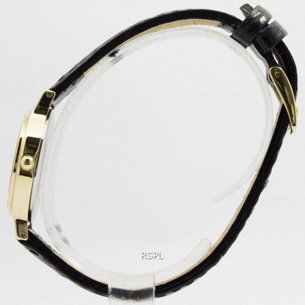 Seiko Solar hvid skive læder rem SUP300P1 SUP300P kvinders ur