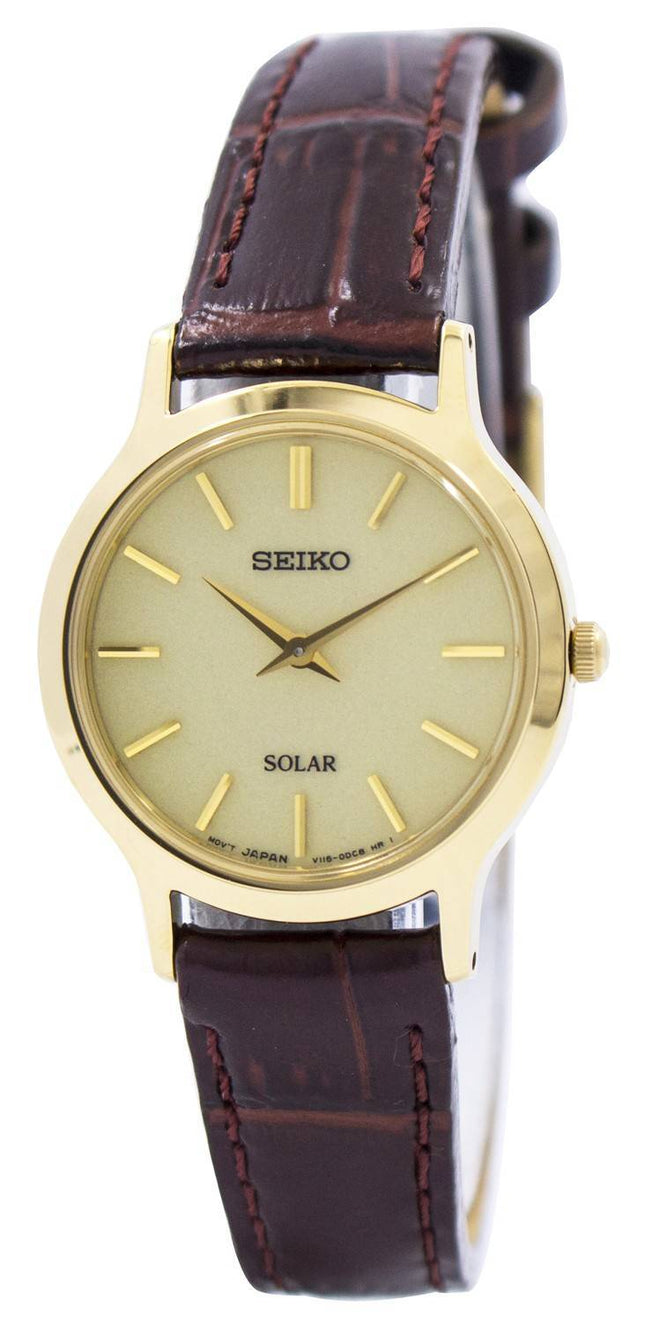 Seiko Solar SUP302 SUP302P1 SUP302P kvinders ur
