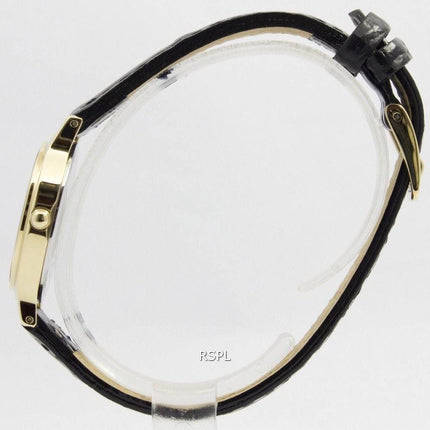 Seiko Solar hvid skive læder rem SUP304P1 SUP304P kvinders ur