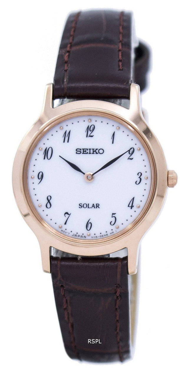 Seiko Solar SUP372 SUP372P1 SUP372P kvinders Watch