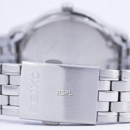 Seiko Quartz hvid skive 100M SUR141 SUR141P1 SUR141P Herreur