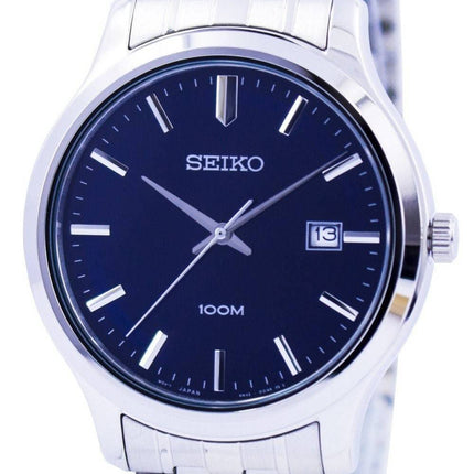 Seiko Neo klassiske Quartz SUR143 SUR143P1 SUR143P Herreur