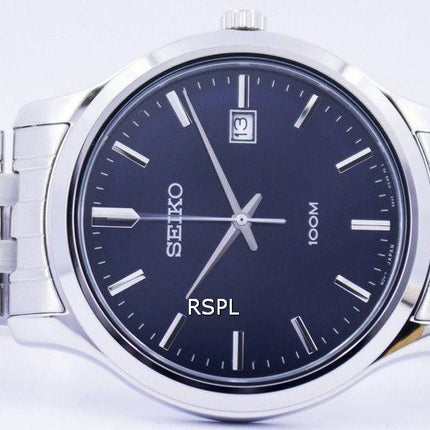 Seiko Neo klassiske Quartz SUR143 SUR143P1 SUR143P Herreur